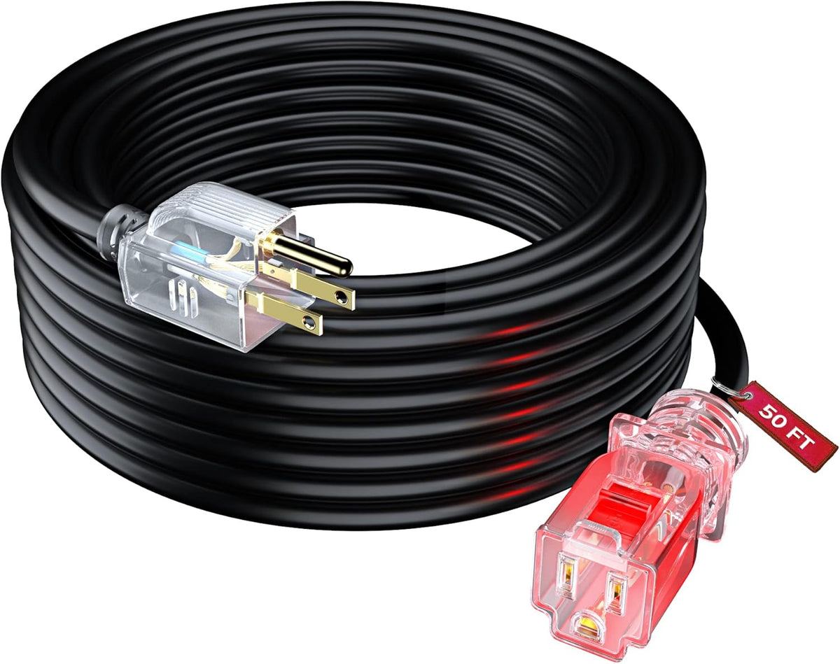 100 Feet 14 Gauge Heavy Duty Outdoor Extension Cord Y2511