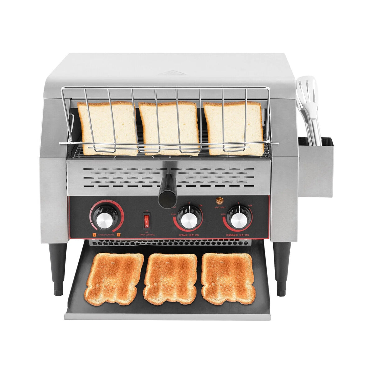 Commercial Conveyor Toaster Bread Baking Machine, 1900W/2400W, 1-7 Gears B353