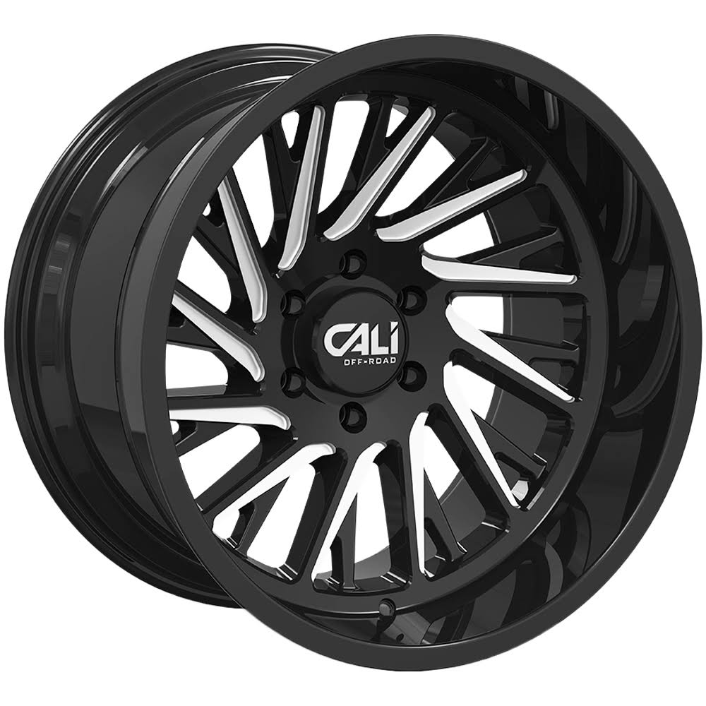 Gloss Black/Milled 24x14 6-139.7 -76mm 106Mm A6836