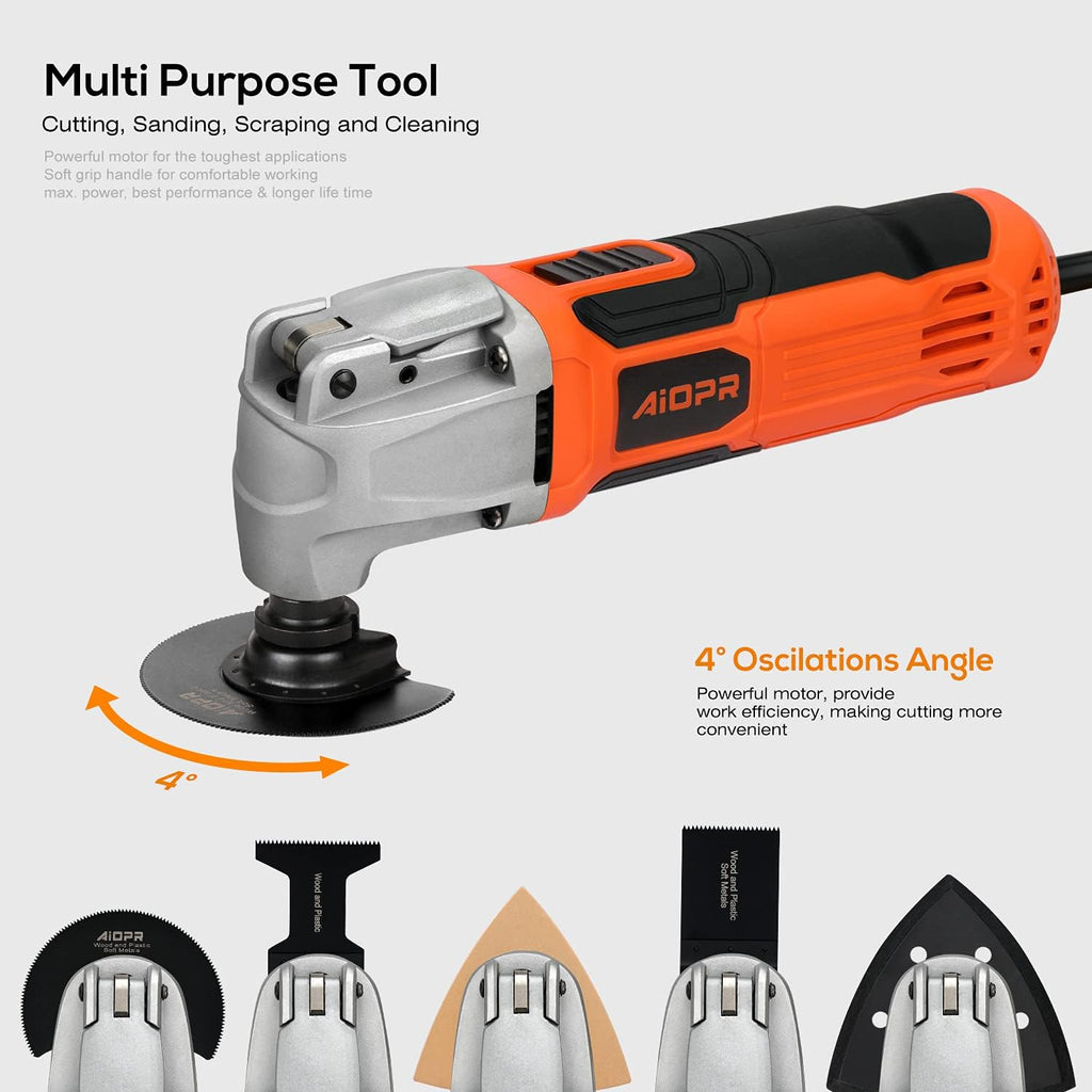 2.4Amp Oscillating Multi Tool with 40pcs Accessories Z9286