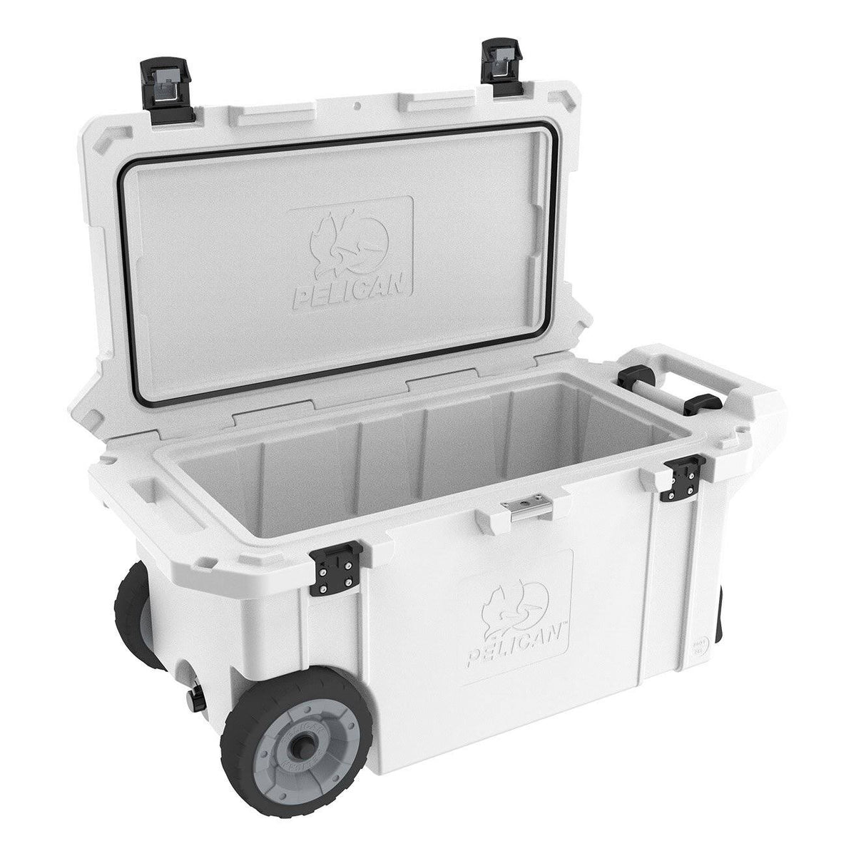 White 80qt Wheeled Cooler C755432