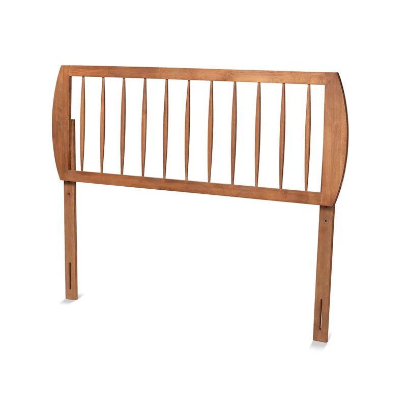 Walnut Finished Wood King Size Headboard N20735