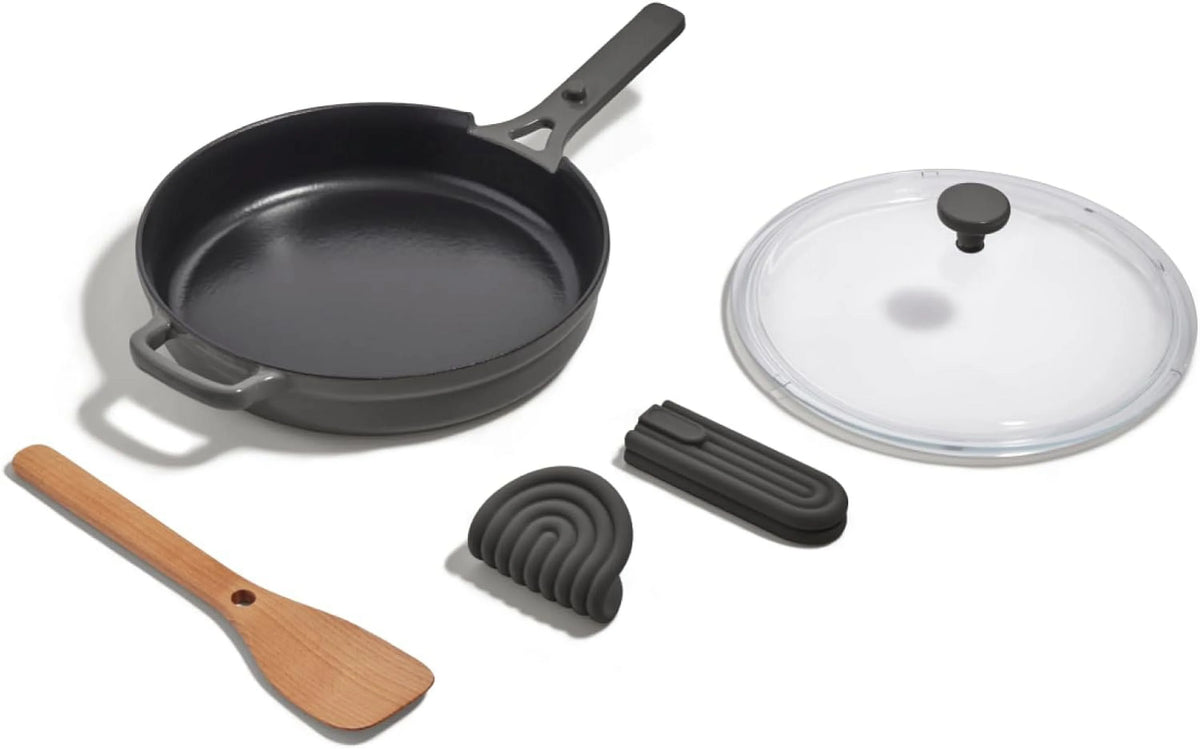 10-Inch Enameled Cast Iron Skillet C687699