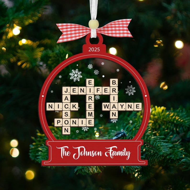 Wooden Christmas Ornament A103182