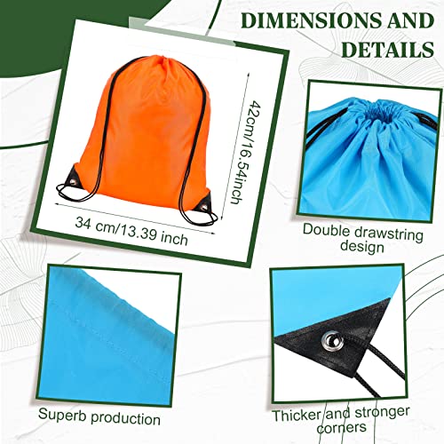 200 Pcs Nylon Drawstring Bags T929089