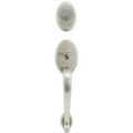 Traditional Single Cylinder Handleset Satin Nickel Left R5226