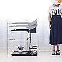 Black Height Adjustable Sofa Side Table B12929