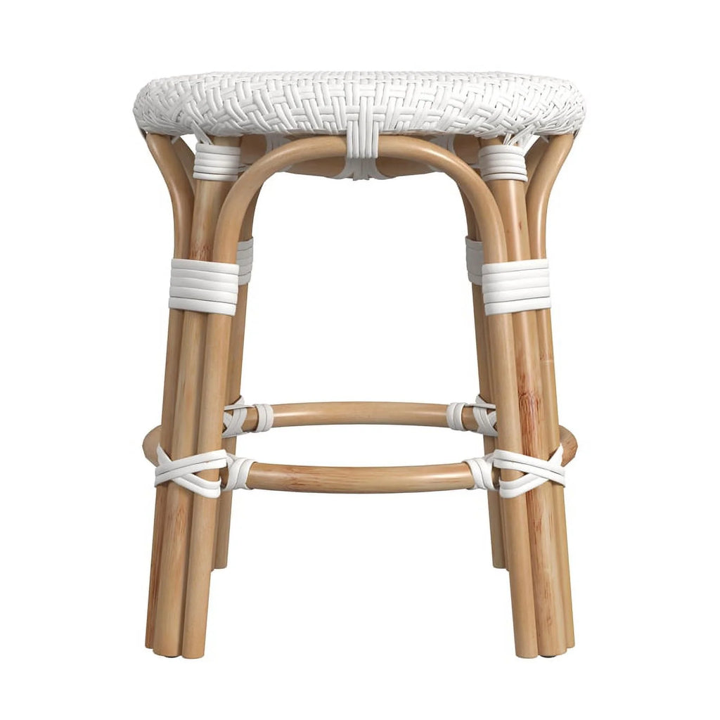 18" Rattan Round Bar Stool Set of 3 M781506