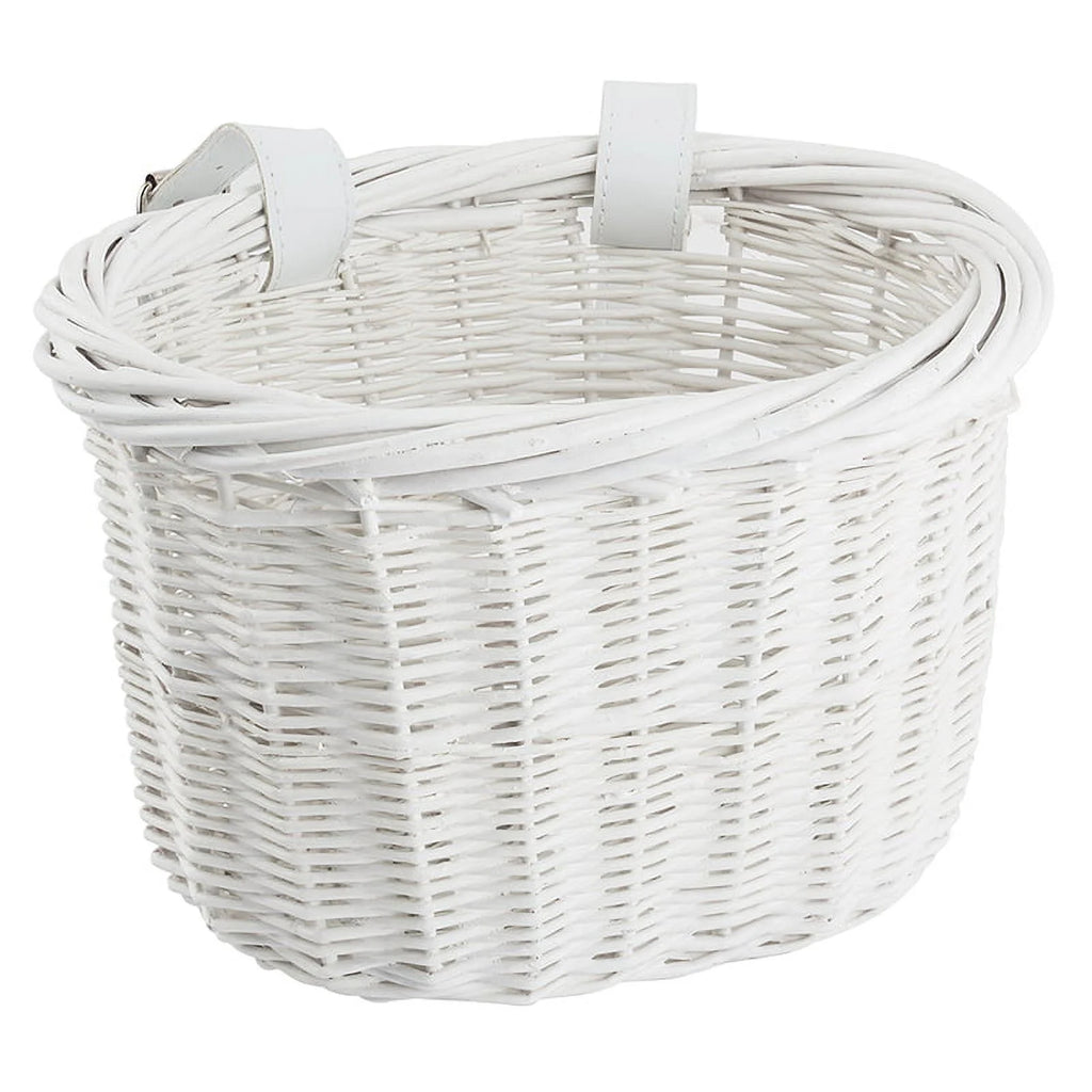 White Willow Mini Bicycle Handlebar Basket I4560