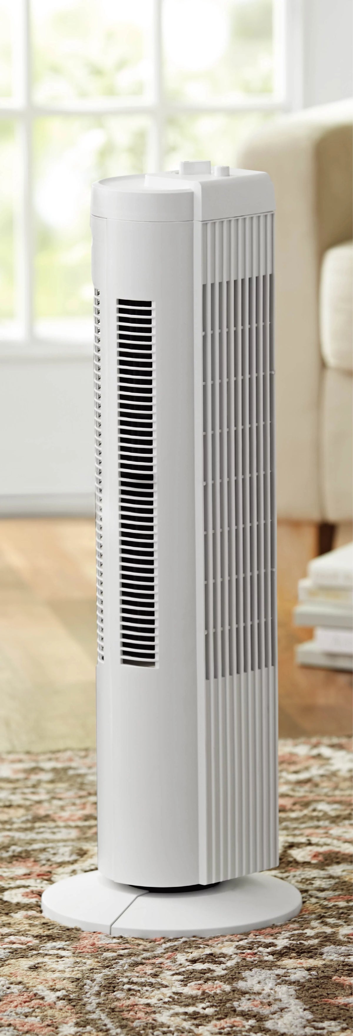 Black 3-Speed Oscillating Tower Fan V415464