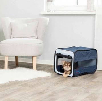 Grey Collapsible Pet Carrier F181599