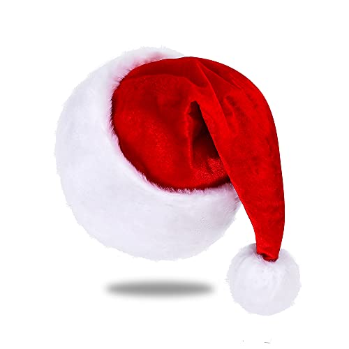 Velvet Green Christmas Hat E76471