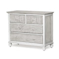 Gray & White 4-Drawer Chest Z1198
