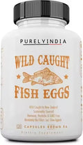 Wild Caught Fish Eggs Omega-3 Supplement 2400mg 120 Capsules F273