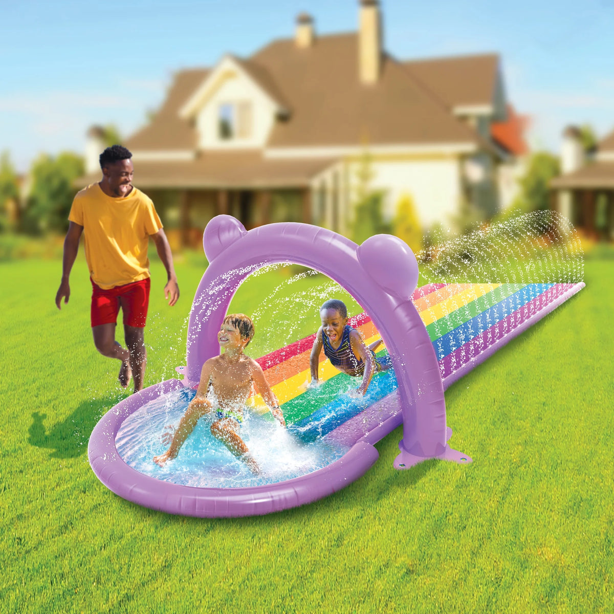 Dual Lane Water Slide J9626
