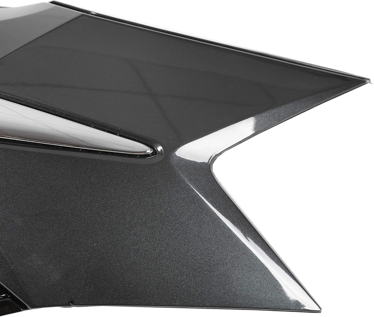 Chrome Glossy Black Front Upper Bumper Grille Assembly R1957