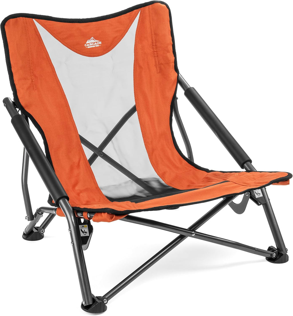 Low Profile Folding Camping Chair with Carry Bag J2078