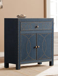 Navy Double-Door Cabinet D46733