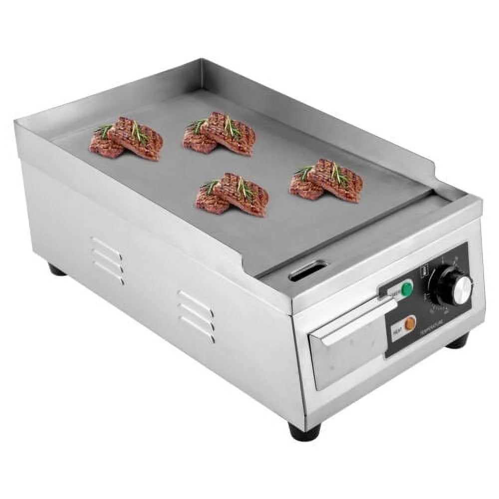1300W Electric Griddle Flat Top Stainless Steel Q20329