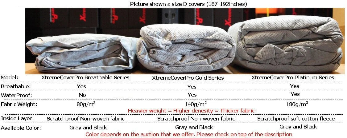Gray Car Cover K7418