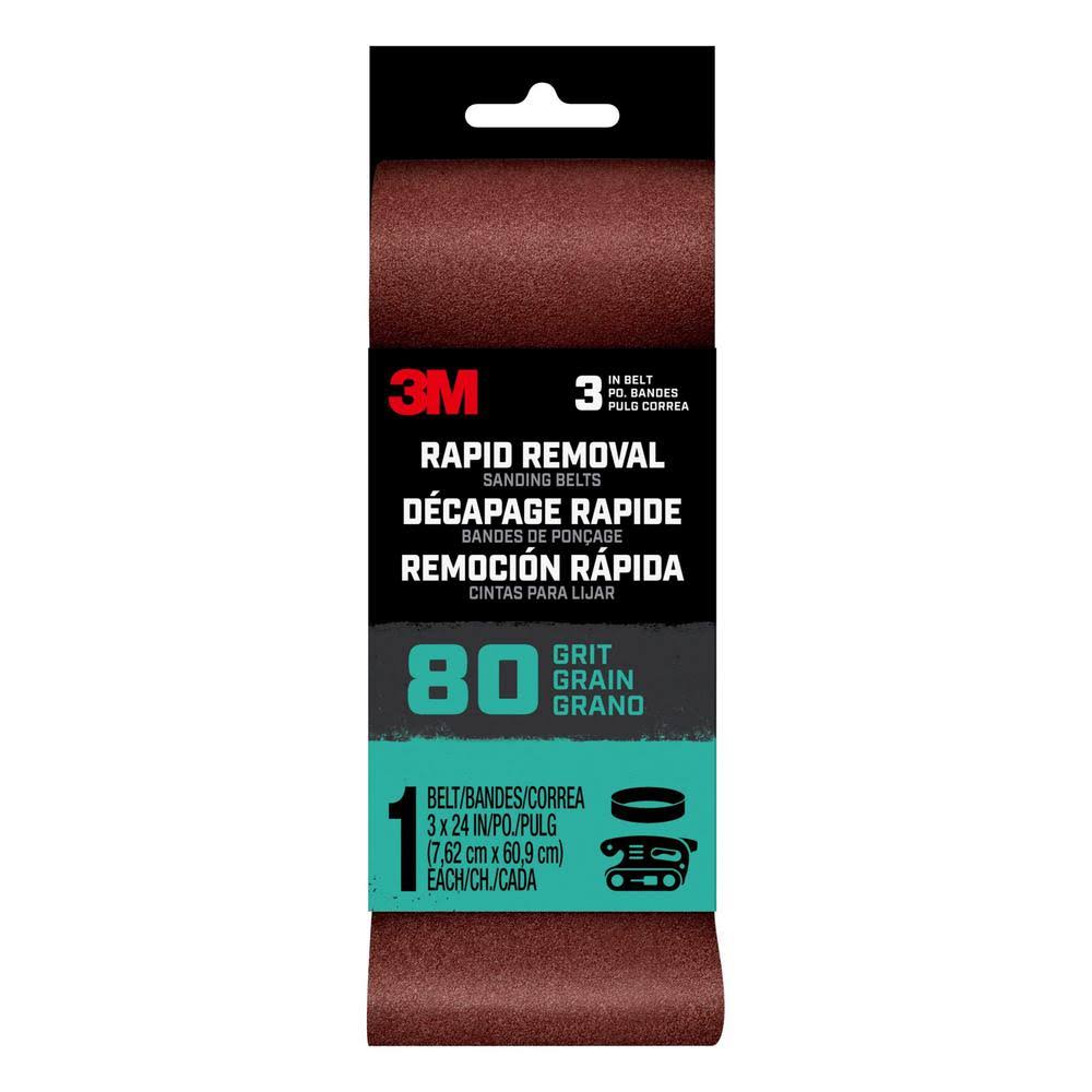 80-Grit Power Sanding Belt (Case of 10) N261535