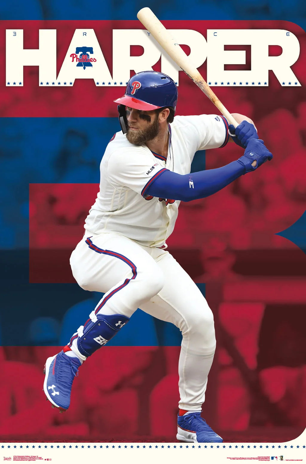 Philadelphia Phillies Wall Poster 22.375 x 34 Z31923