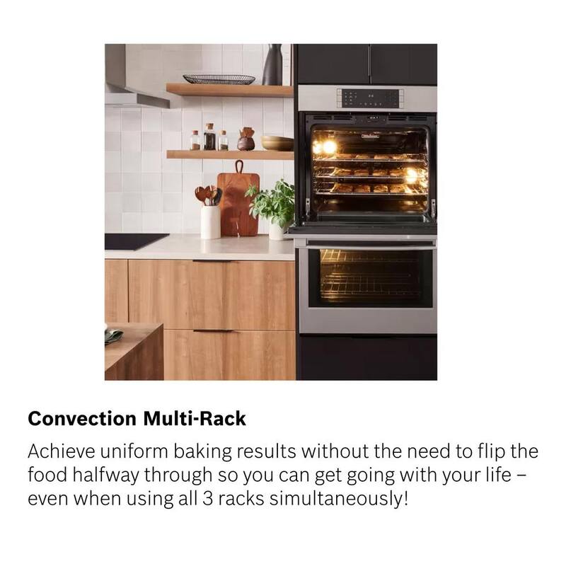 30 in. Electric Convection Wall Oven & Microwave Combo Stainless Steel M5984