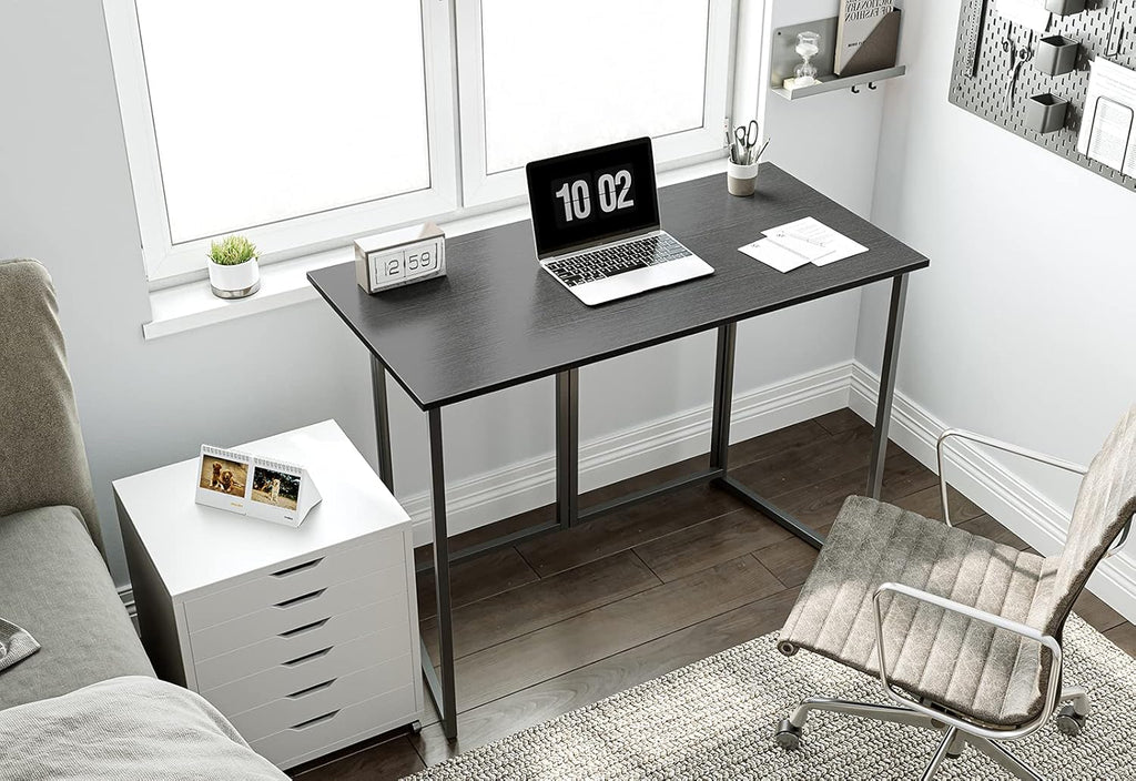 Black Folding Computer Desk W777947