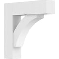 PVC Bracket with Block Ends - 3 x 16 x 16 in. T821