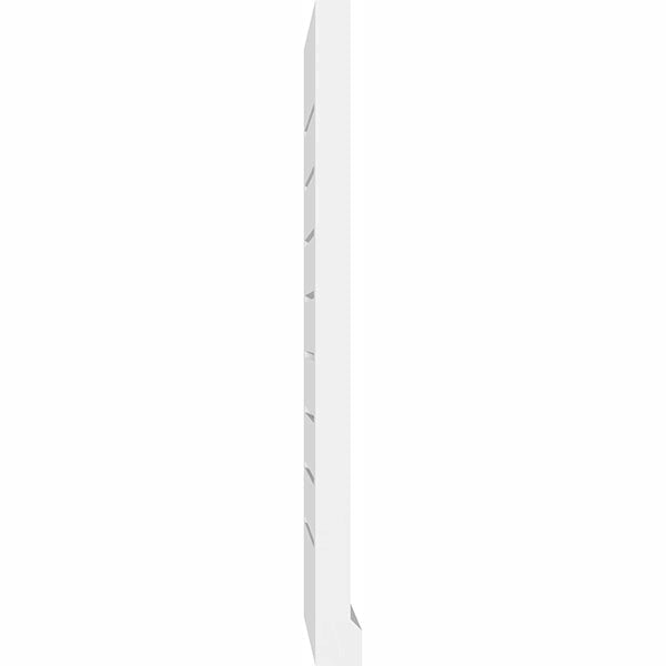 Vertical Surface Mount PVC Gable Vent X849