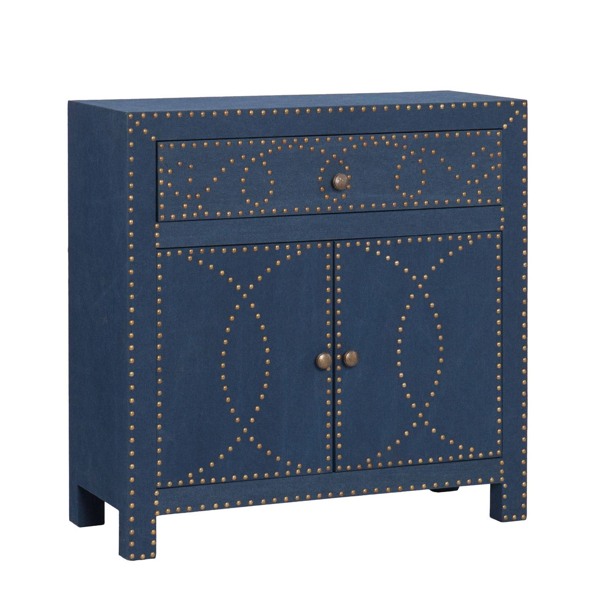 Navy Double-Door Cabinet D46733
