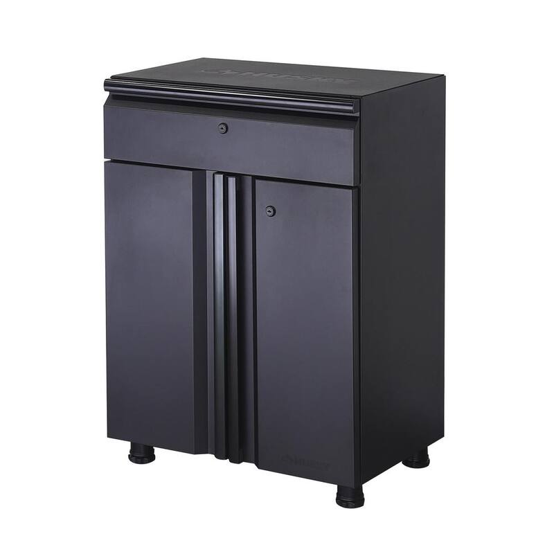10-Piece Welded Steel Garage Storage System in Black U2610