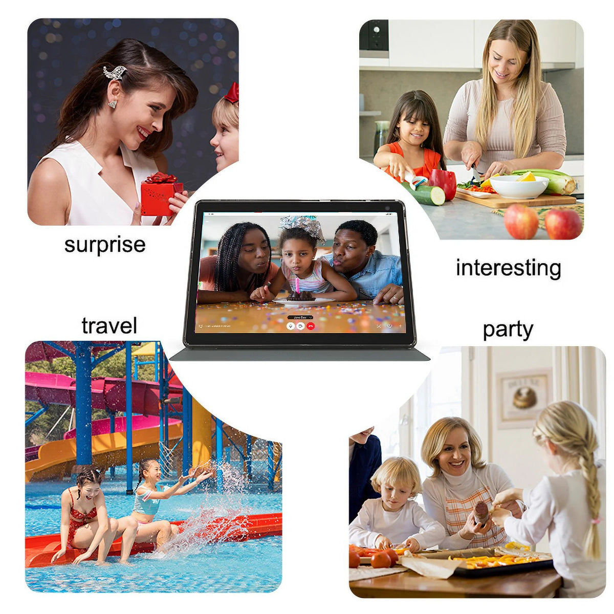 10.1" Display Quad-Core Processor 2GB RAM 32GB Storage Kids Tablet G17160