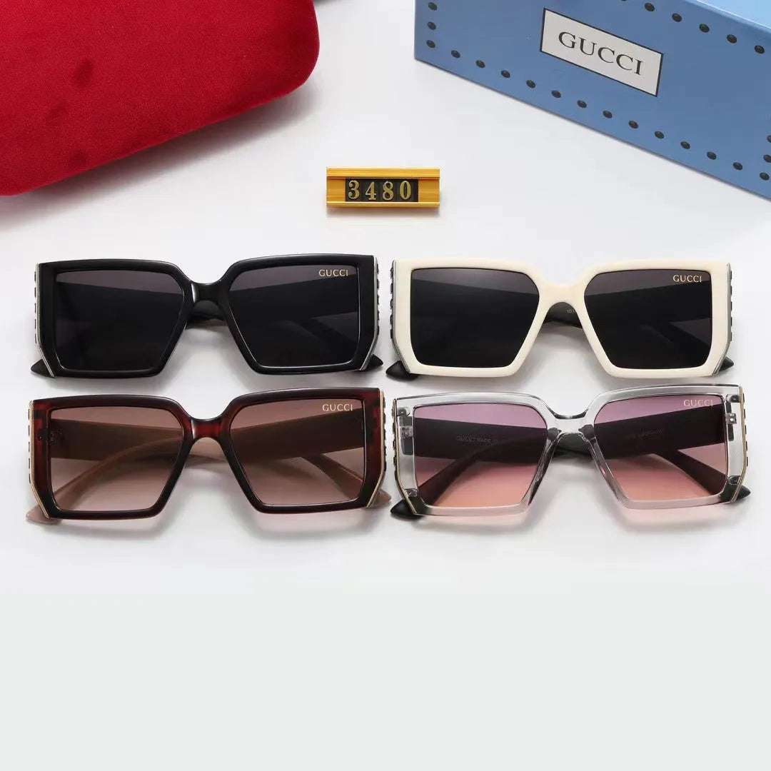 Double G Printing Graffiti Polarized Sunglasses O1819