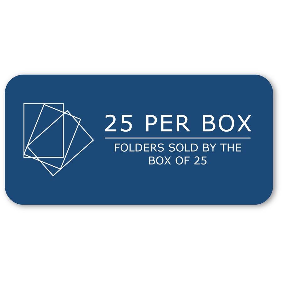 Scarlet Paper Folder 11.75 inch x 9.5 inch 25/Box E790