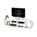 White & Blue TV Unit O2277