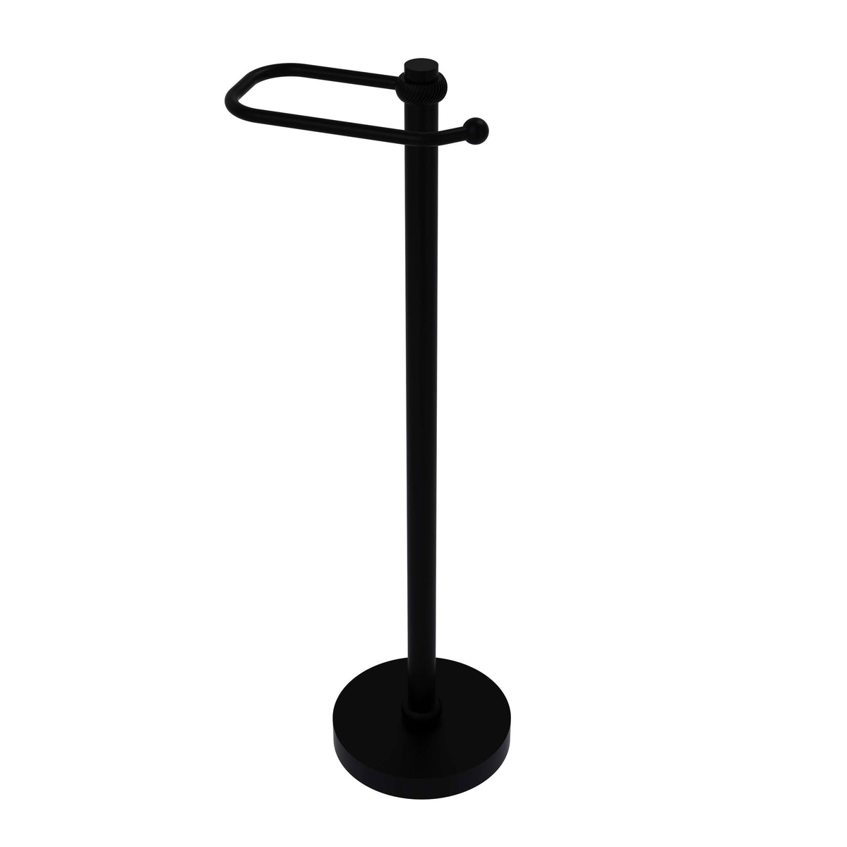 Matte Black Toilet Tissue Stand J924
