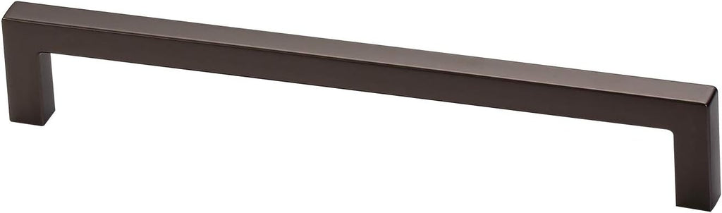 Flat Black 5 Inch Cabinet Drawer Handle Pulls 10 Pack V904