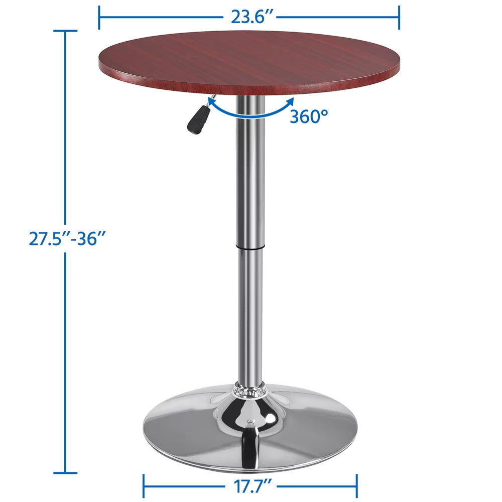 Height Adjustable Swivel Pub Table L310
