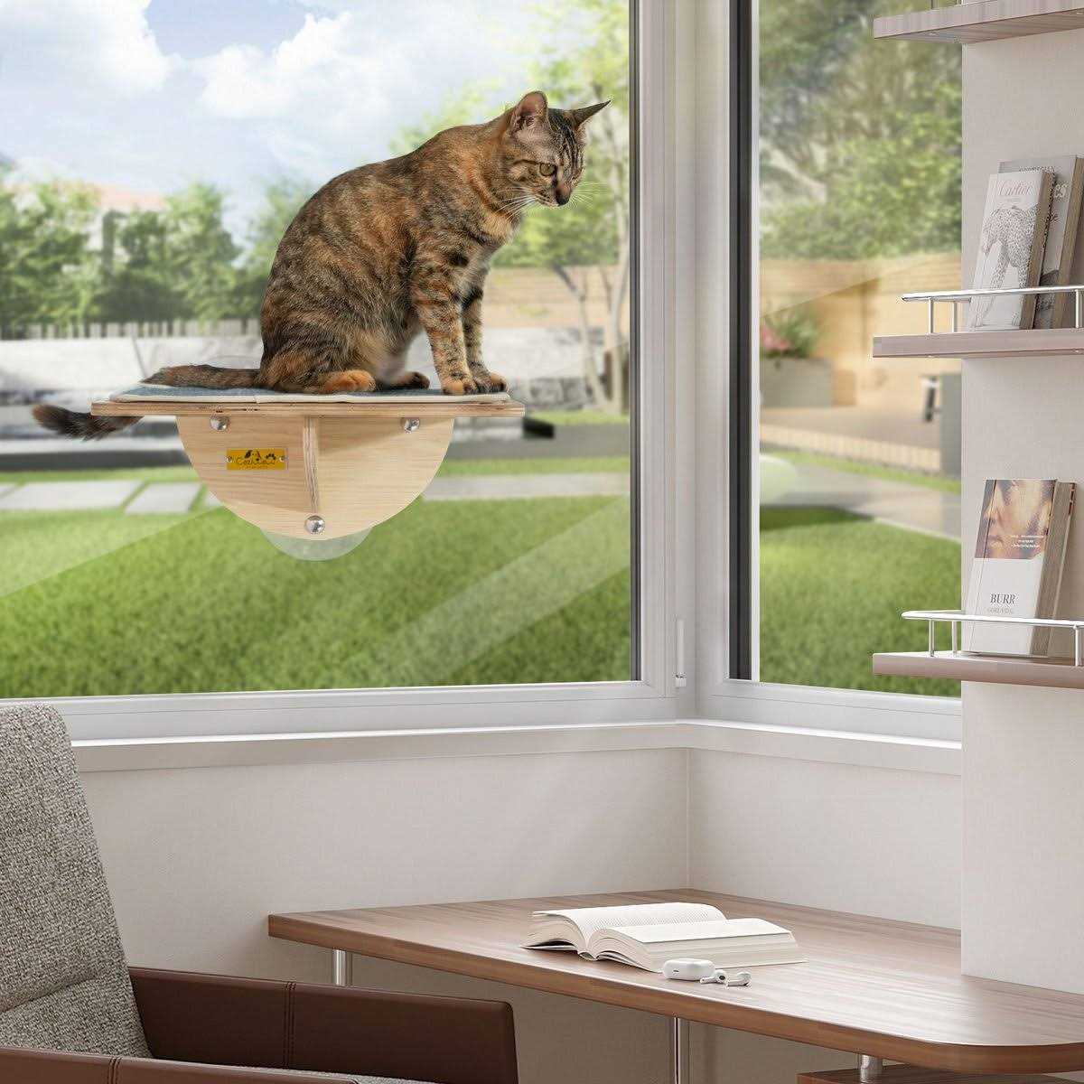 Cat Window Perch with Suction Cups Z3580