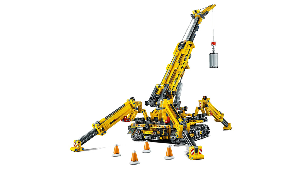 Compact Crawler Crane Construction Model Set (920 Pieces) T31134