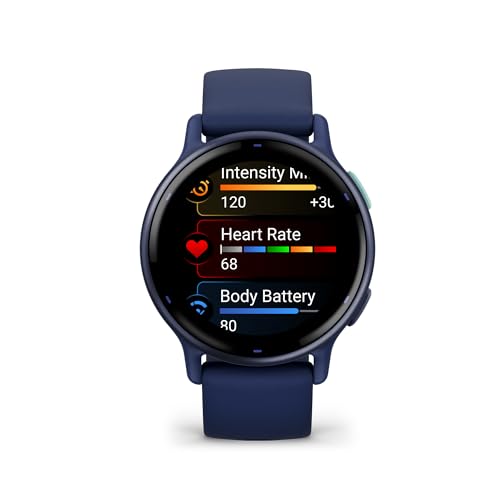 Health and Fitness GPS Smartwatch with AMOLED Display O78270