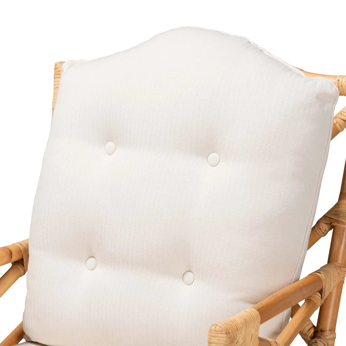 Natural Finished Rattan Armchair Y9942