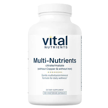 Citrate/Malate Multi-Nutrients 180 Capsules S3565