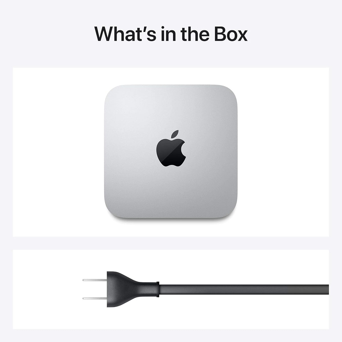 Apple Mac Mini with Apple M1 Chip (8GB RAM, 256GB SSD Storage) - Silver U2904