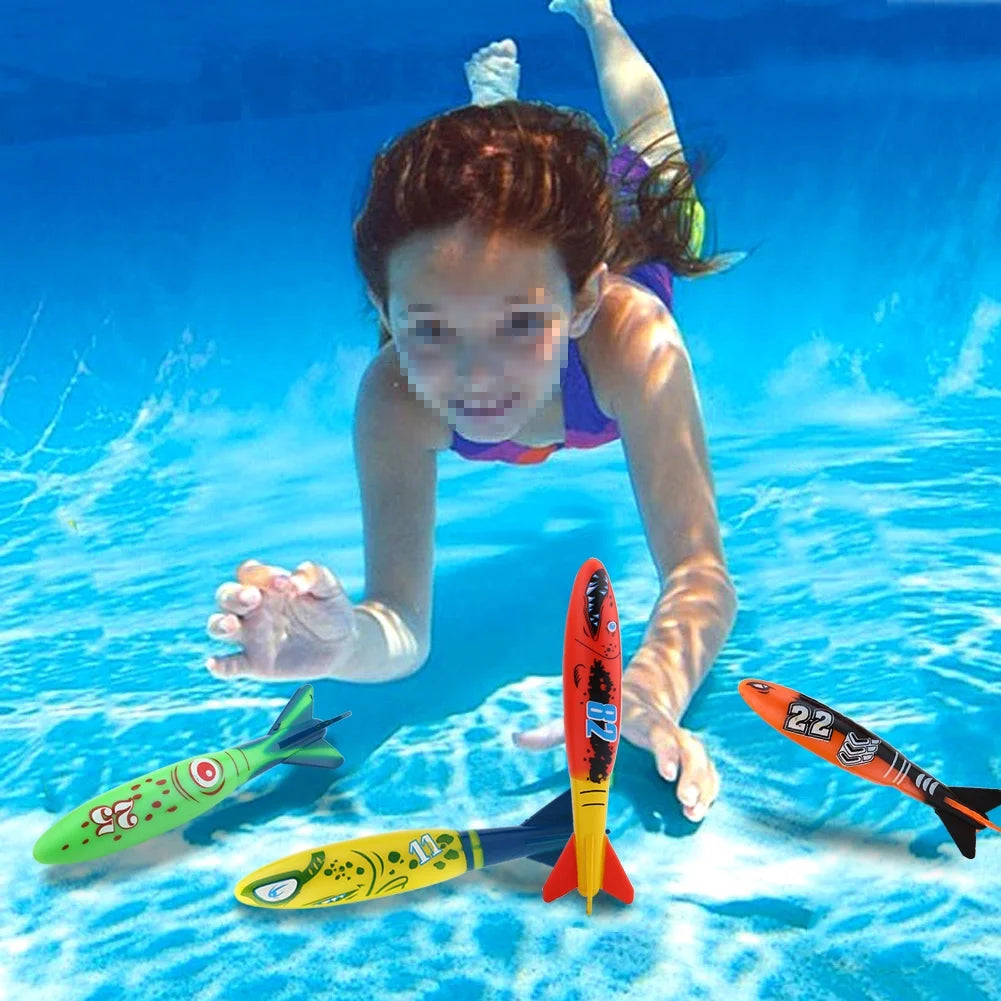 4pcs Swimming Pool Diving Toys F727