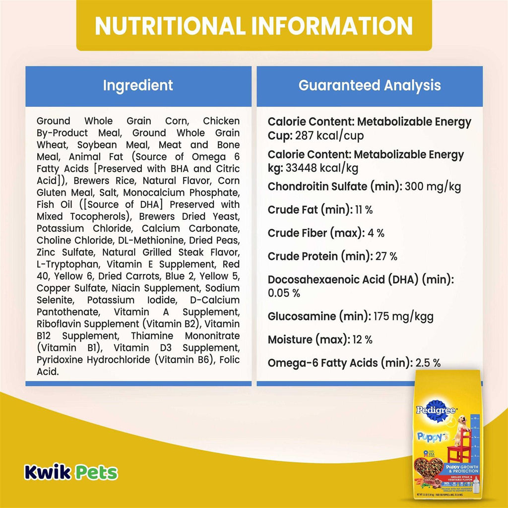 Dry Dog Food Vegetable Flavor B6207