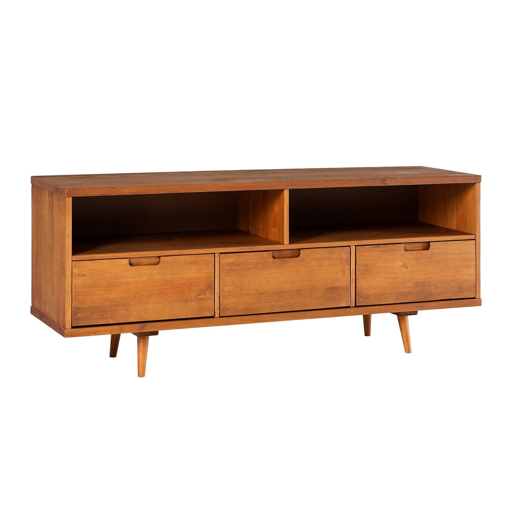 Walnut 3-Drawer TV Console E97679