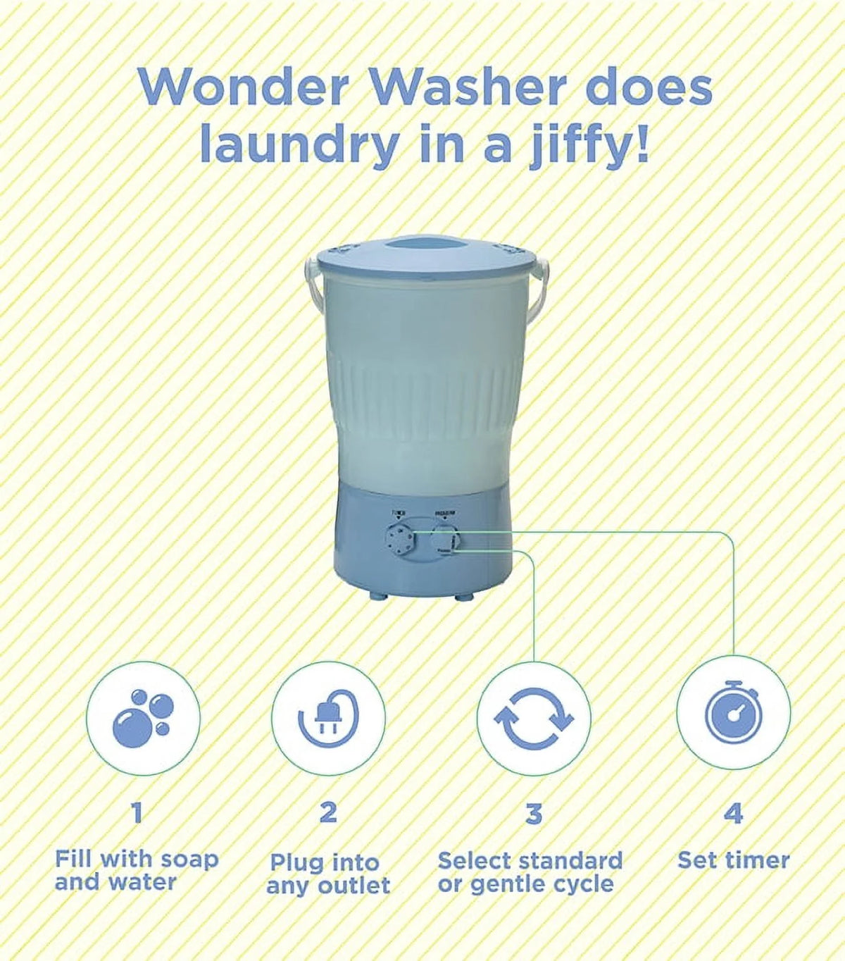 0.25 cu ft Wonder Washer D212
