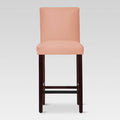 Blush Velvet Parsons Barstool W616